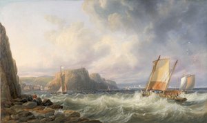 Voor de Kust van Yorkshire (Staithes)